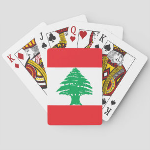 Jeu De Cartes Drapeau du Liban