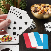 Jeu De Cartes Drapeau du Luxembourg (In Situ)