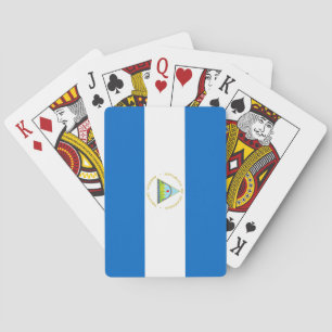 Jeu De Cartes Drapeau du Nicaragua