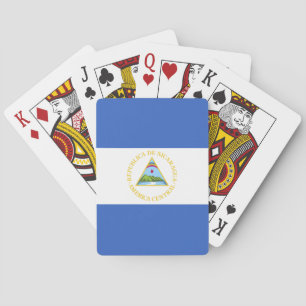 Jeu De Cartes Drapeau du Nicaragua