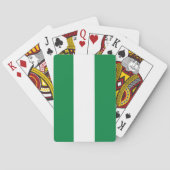 Jeu De Cartes Drapeau du Nigeria (dos)
