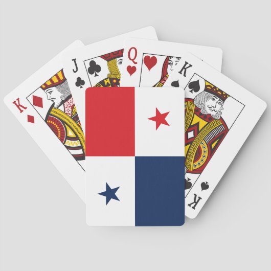 Jeu De Cartes Drapeau du Panama (dos)