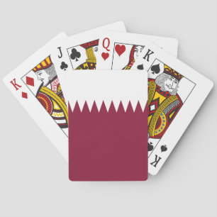 Jeu De Cartes Drapeau du Qatar