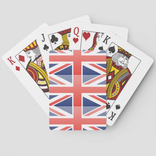 Jeu De Cartes Drapeau du Royaume-Uni (dos)