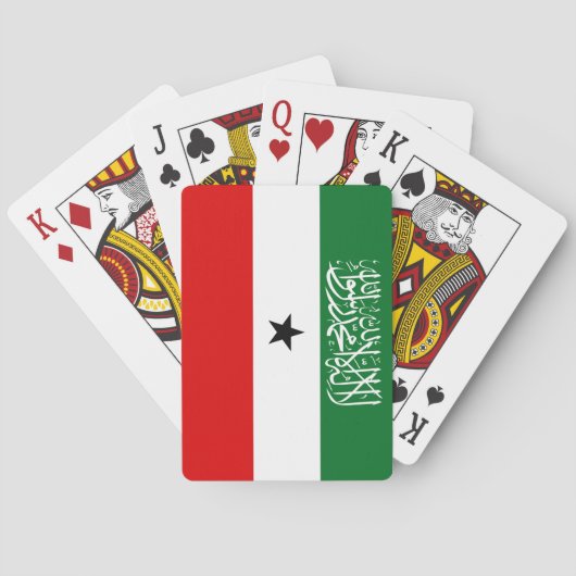 Jeu De Cartes Drapeau du Somaliland (dos)