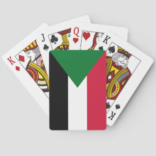 Jeu De Cartes Drapeau du Soudan