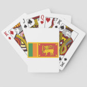 Jeu De Cartes Drapeau du Sri Lanka (dos)