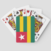 Jeu De Cartes drapeau du Togo (dos)
