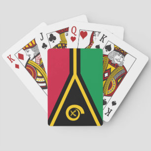 Jeu De Cartes Drapeau du Vanuatu