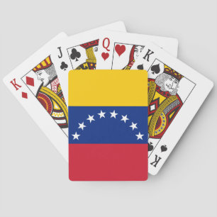Jeu De Cartes Drapeau du Venezuela