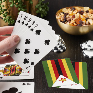 Jeu De Cartes drapeau du Zimbabwe