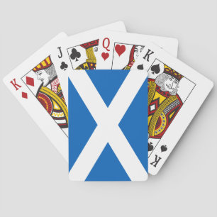Jeu De Cartes Drapeau écossais (Saltire) (Drapeau écossais)