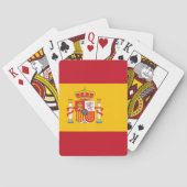 Jeu De Cartes Drapeau espagnol (dos)