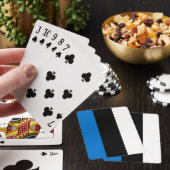 Jeu De Cartes Drapeau estonien (In Situ)