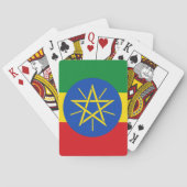 Jeu De Cartes Drapeau Éthiopie (dos)