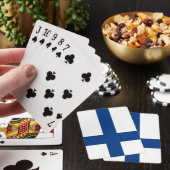 Jeu De Cartes Drapeau finlandais (Finlande) (In Situ)