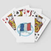 Jeu De Cartes Drapeau français (dos)