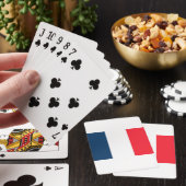 Jeu De Cartes Drapeau français (In Situ)