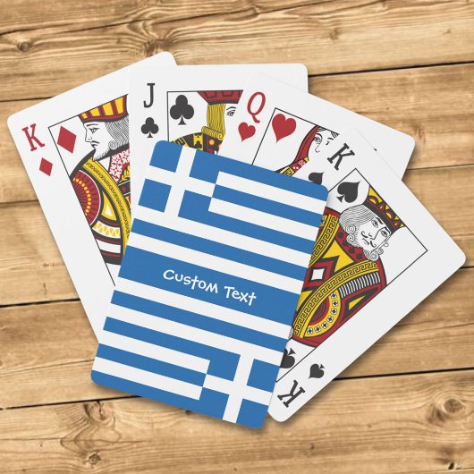 Jeu De Cartes Drapeau grec