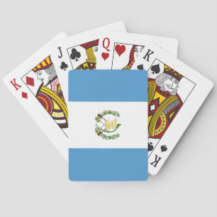 Jeu De Cartes Drapeau (guatémaltèque) du Guatemala