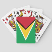 Jeu De Cartes Drapeau Guyana (dos)