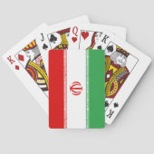 Jeu De Cartes Drapeau Iran (dos)