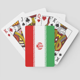 Jeu De Cartes Drapeau Iran
