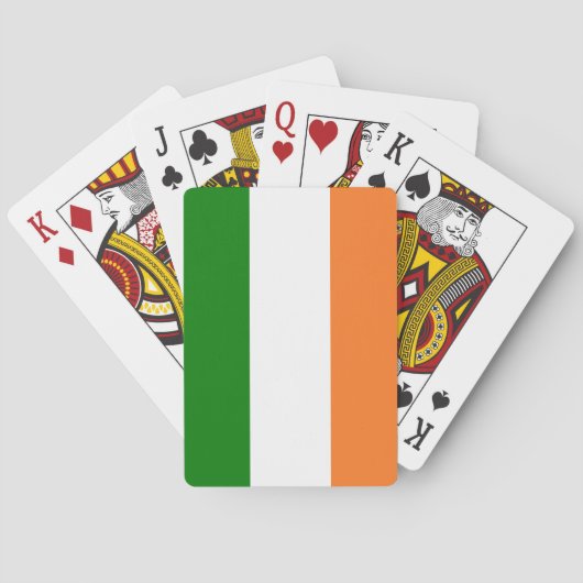 Jeu De Cartes Drapeau Irlandais Total (dos)