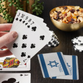 Jeu De Cartes Drapeau Israël (In Situ)