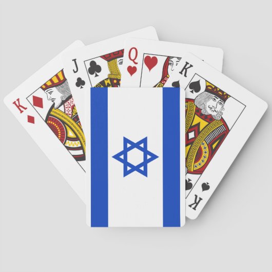 Jeu De Cartes Drapeau israélien (Israël) (dos)