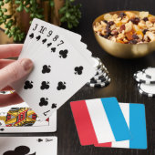 Jeu De Cartes Drapeau Luxembourg (In Situ)