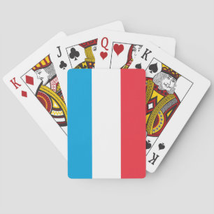 Jeu De Cartes Drapeau Luxembourg