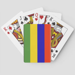 Jeu De Cartes Drapeau Maurice