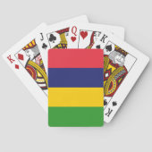 Jeu De Cartes Drapeau mauricien (dos)