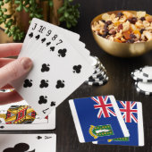 Jeu De Cartes Drapeau national du monde des Îles Vierges (In Situ)