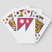 Jeu De Cartes Drapeau népalais (dos)