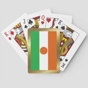 Jeu De Cartes Drapeau Niger Jouer des cartes