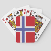 Jeu De Cartes Drapeau norvégien (dos)