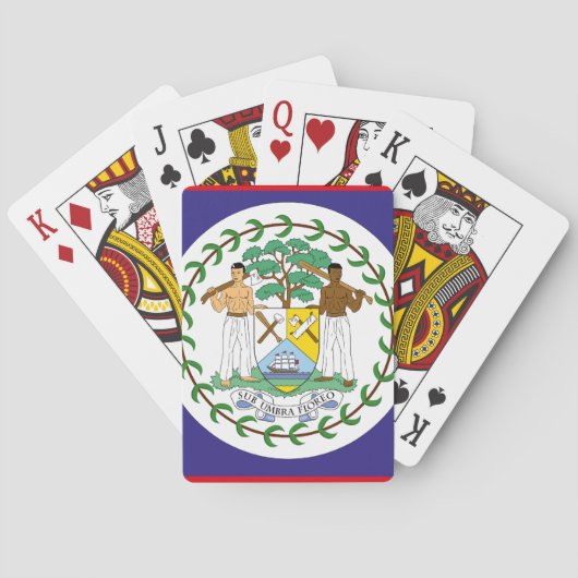 Jeu De Cartes drapeau officiel du béret (dos)