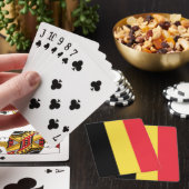 Jeu De Cartes Drapeau patriotique belge (In Situ)