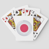 Jeu De Cartes Drapeau rond Japon Jouer des cartes (dos)