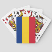 Jeu De Cartes Drapeau roumain (dos)