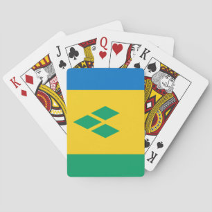 Jeu De Cartes Drapeau Saint-Vincent-et-les Grenadines