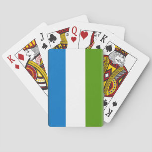 Jeu De Cartes Drapeau Sierra Leone