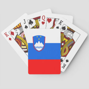 Jeu De Cartes Drapeau Slovénie