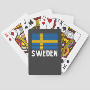 Jeu De Cartes Drapeau Suède