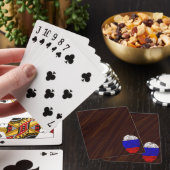 Jeu De Cartes Drapeau tactile russe (In Situ)
