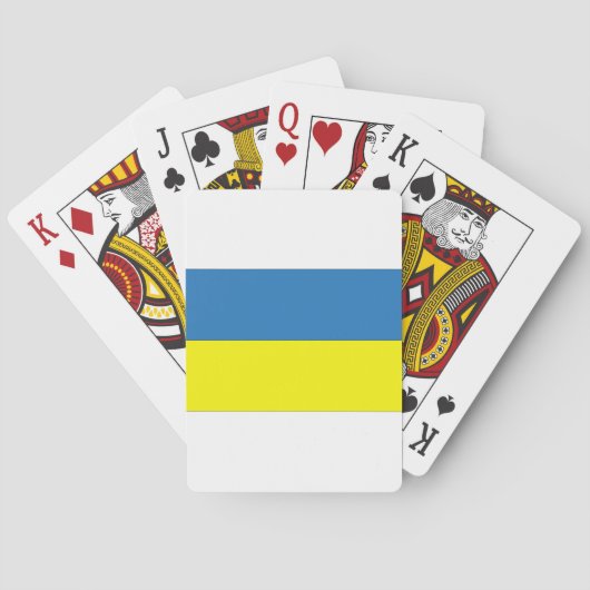Jeu De Cartes Drapeau ukrainien (dos)