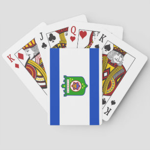 Jeu De Cartes Drapeau urbain de Tel Aviv (Israël)
