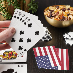 Jeu De Cartes Drapeau USA, drapeau des États-Unis, drapeau améri